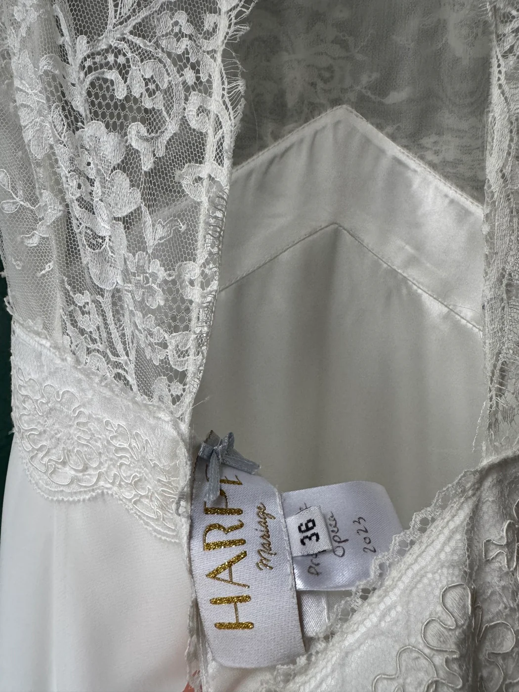 Robe De Mariée Opéra - Blanc Soie - Image 11