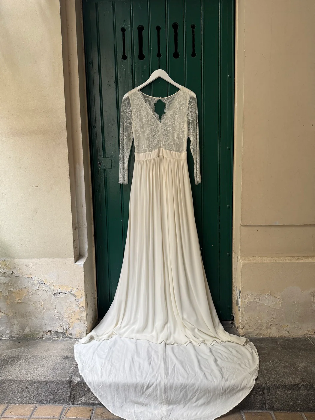 Robe De Mariée Opéra - Blanc Soie - Image 12