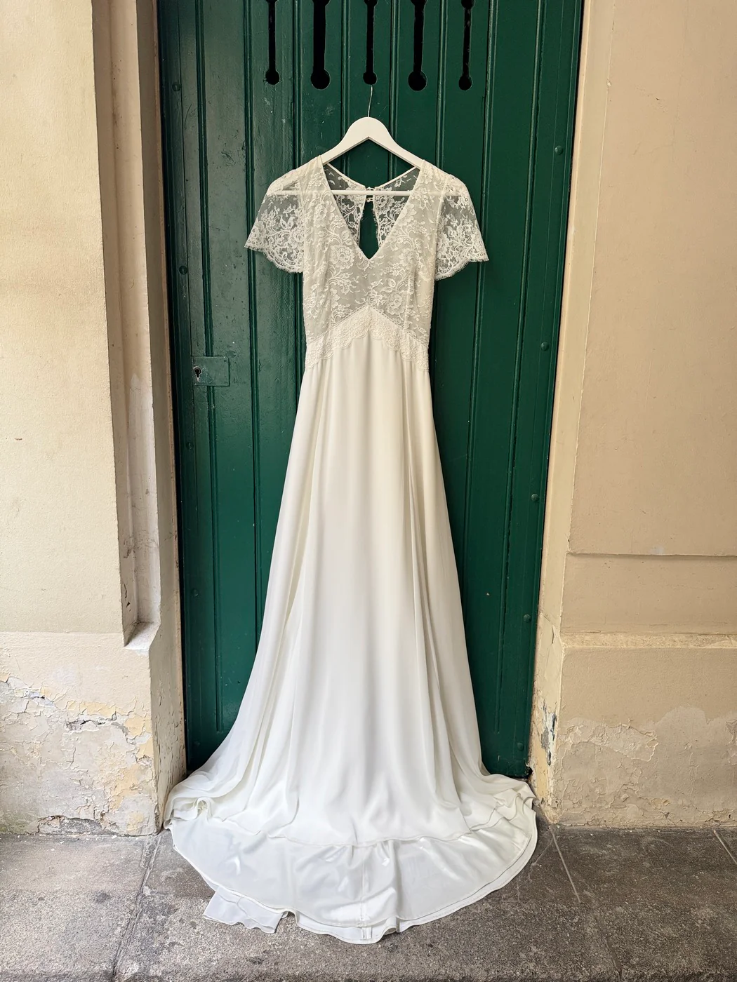 Robe De Mariée Opéra - Blanc Soie - Image 3