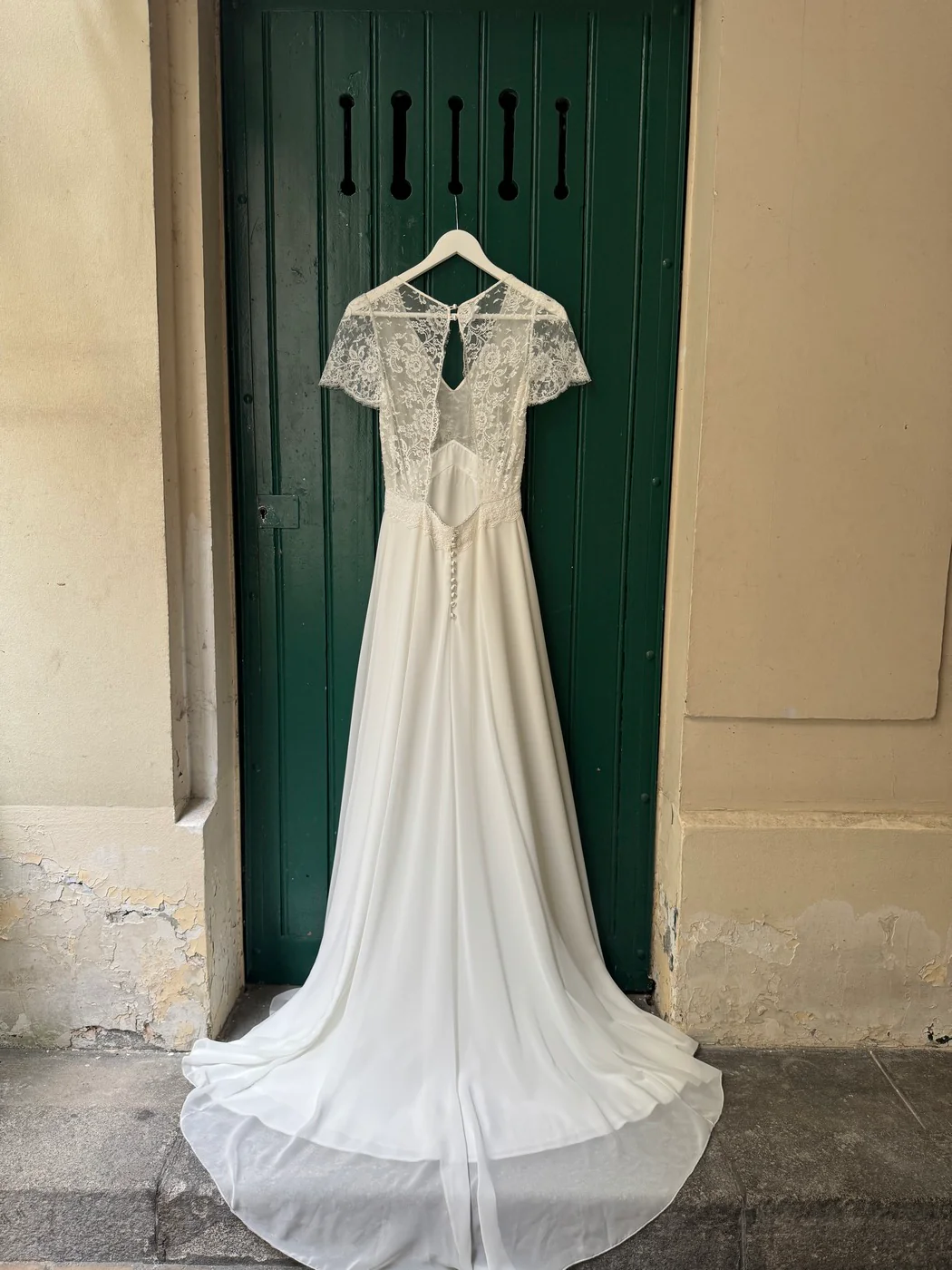 Robe De Mariée Opéra - Blanc Soie - Image 9