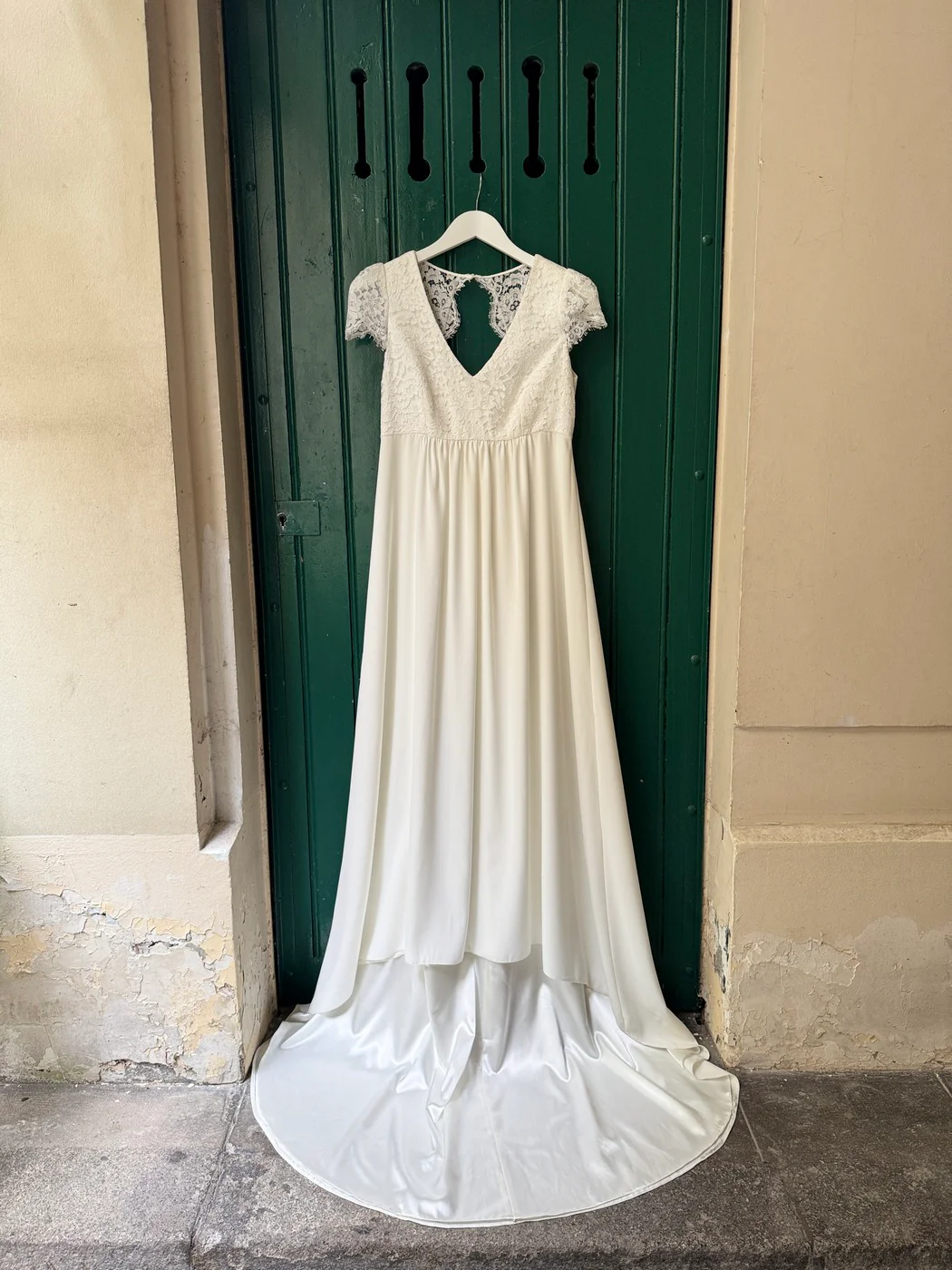 Robe De Mariée Paloma - Blanc Soie - Image 16
