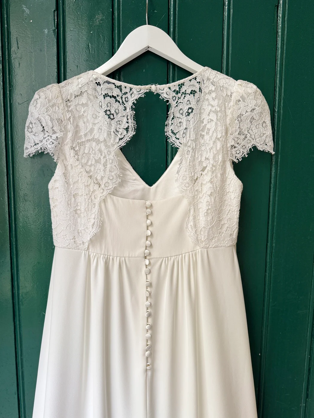 Robe De Mariée Paloma - Blanc Soie - Image 18