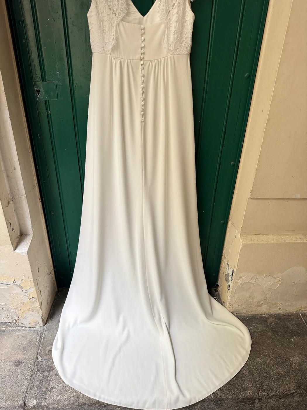 Robe De Mariée Paloma - Blanc Soie - Image 19