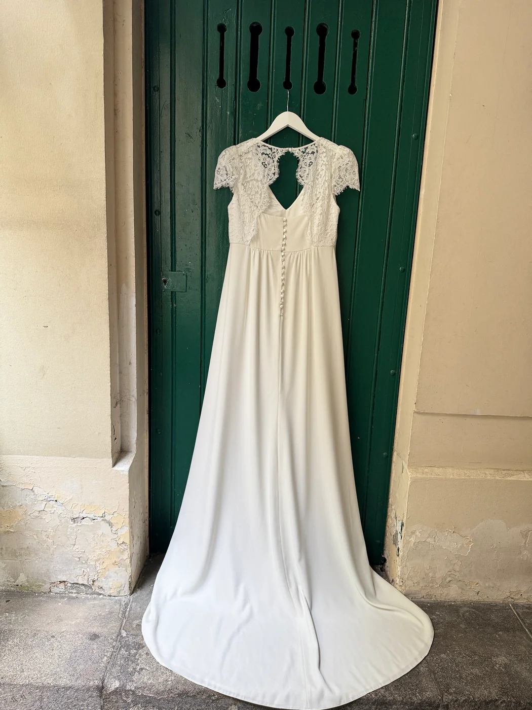 Robe De Mariée Paloma - Blanc Soie - Image 21