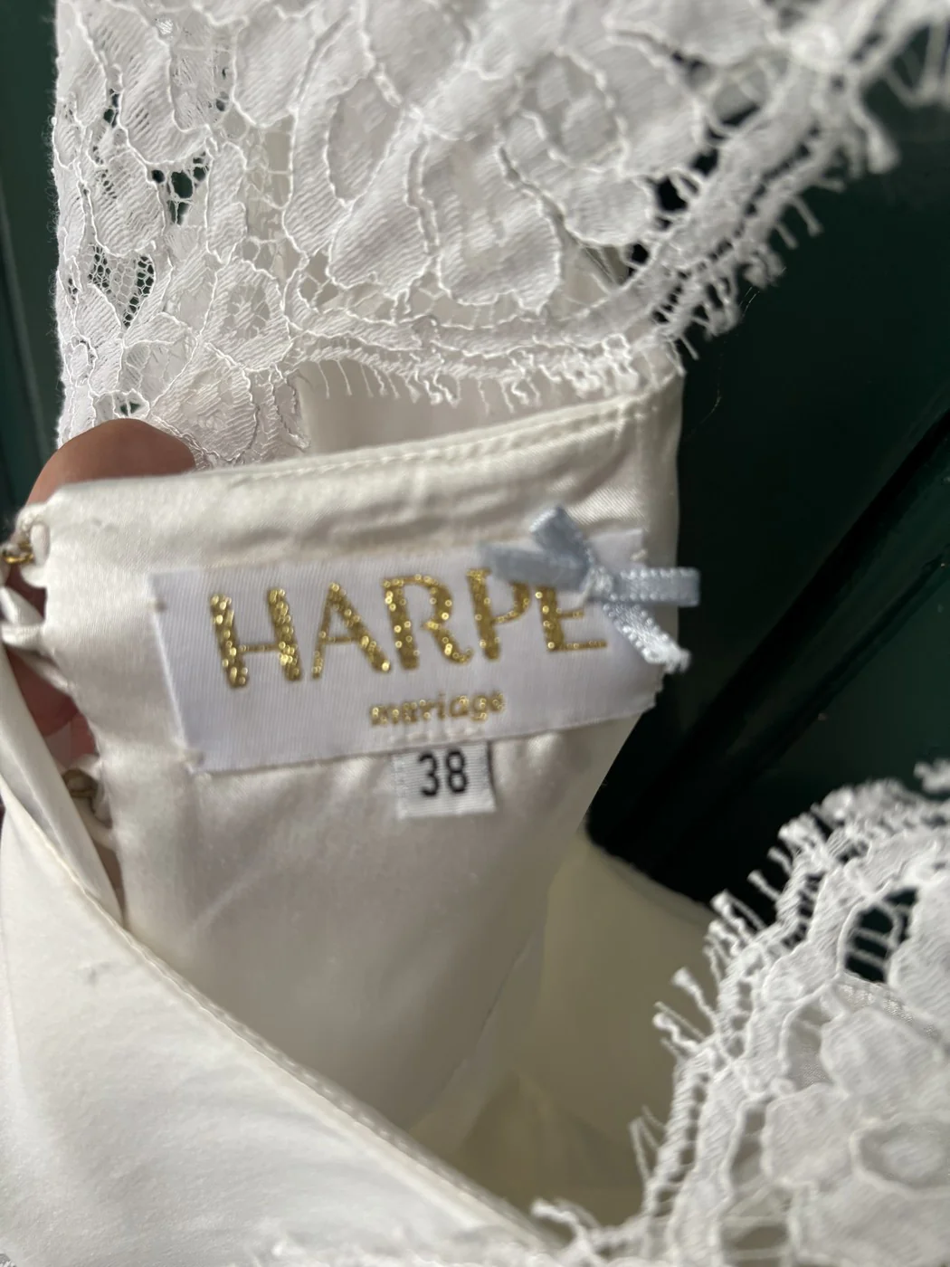 Robe De Mariée Paloma - Blanc Soie - Image 9