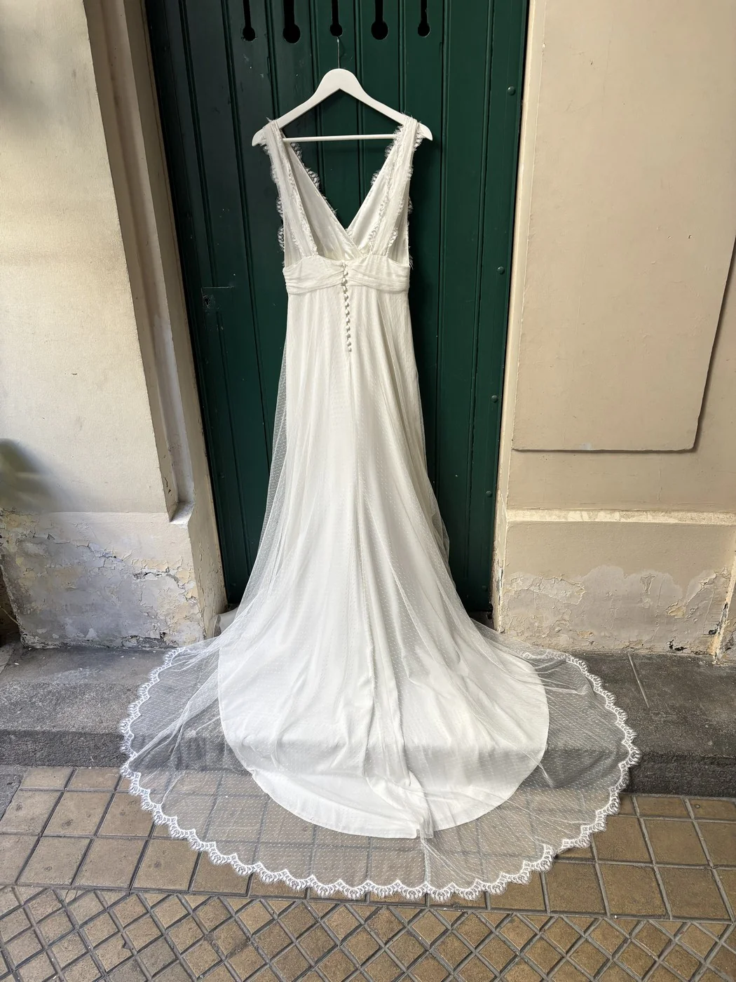Robe De Mariée Pénélope - Blanc Soie - Image 11