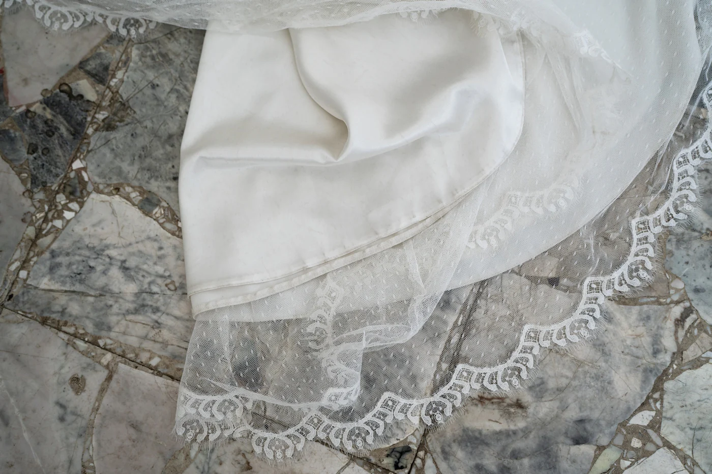 Robe De Mariée Pénélope - Blanc Soie - Image 6