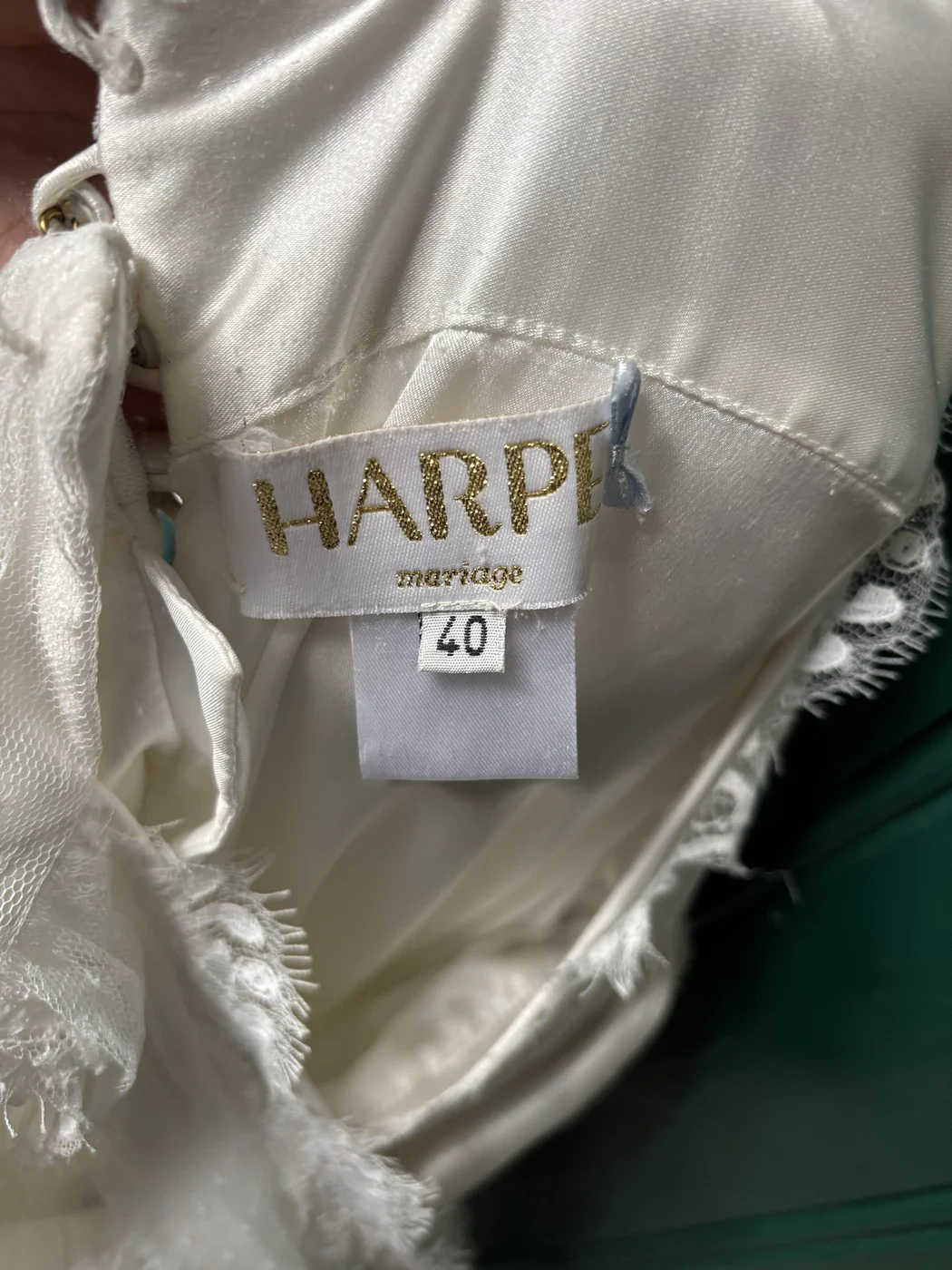 Robe De Mariée Pénélope - Blanc Soie - Image 9