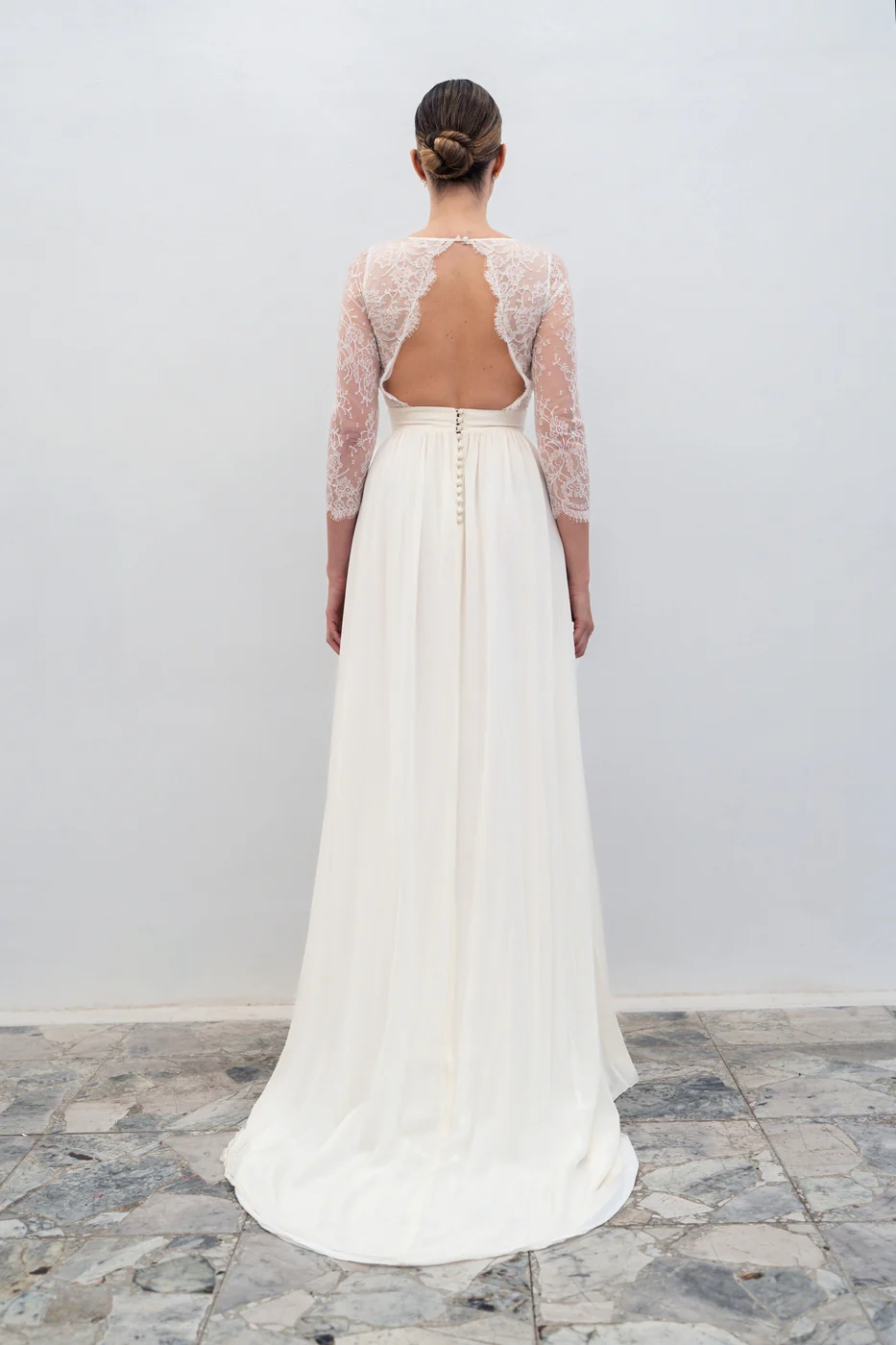 Robe De Mariée Princesse - Blanc - Image 6