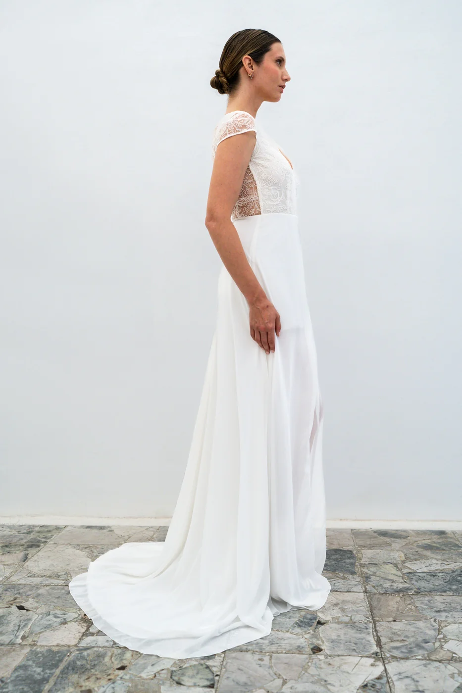Robe De Mariée Provence - Blanc Soie - Image 2