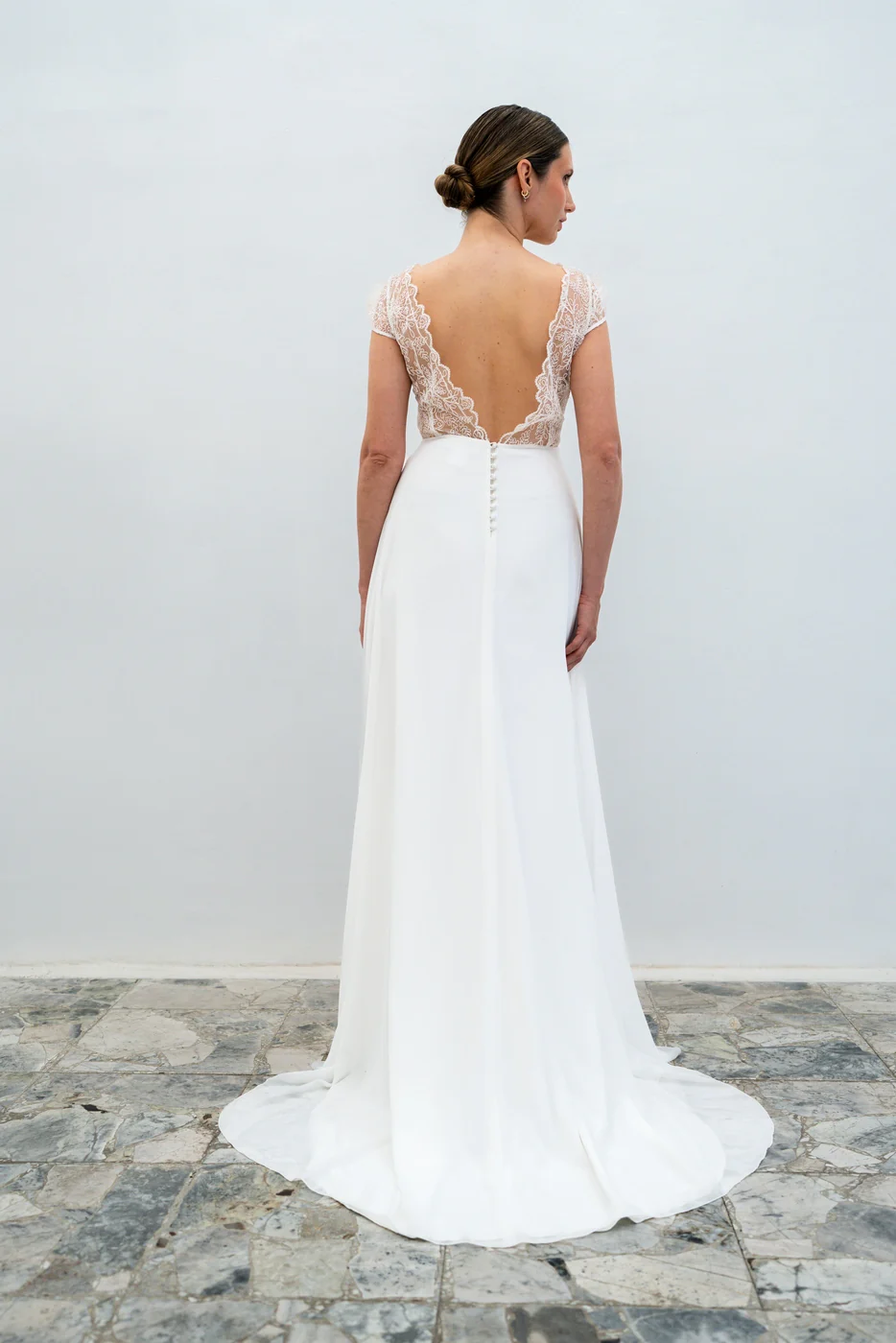 Robe De Mariée Provence - Blanc Soie - Image 3