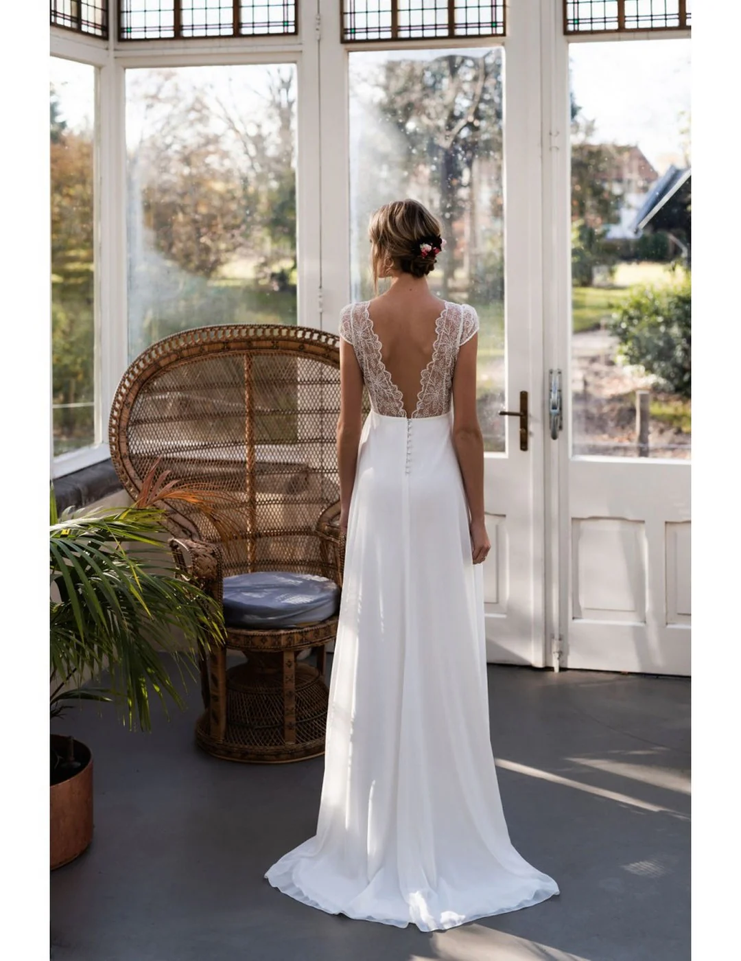 Robe De Mariée Provence - Blanc Soie - Image 6