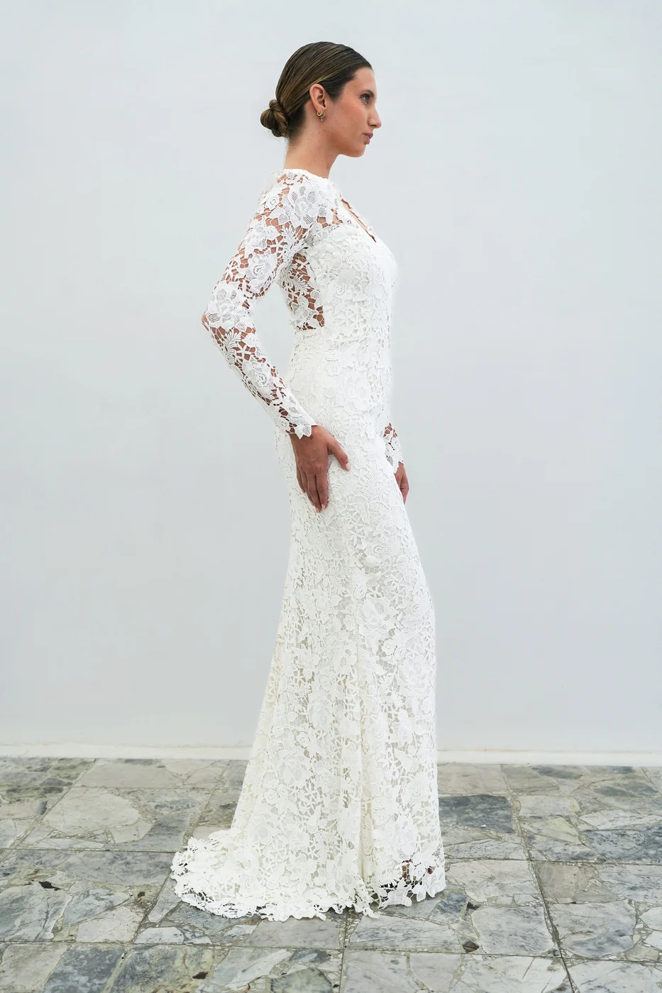 Robe De Mariée Reine - Blanc - Image 6