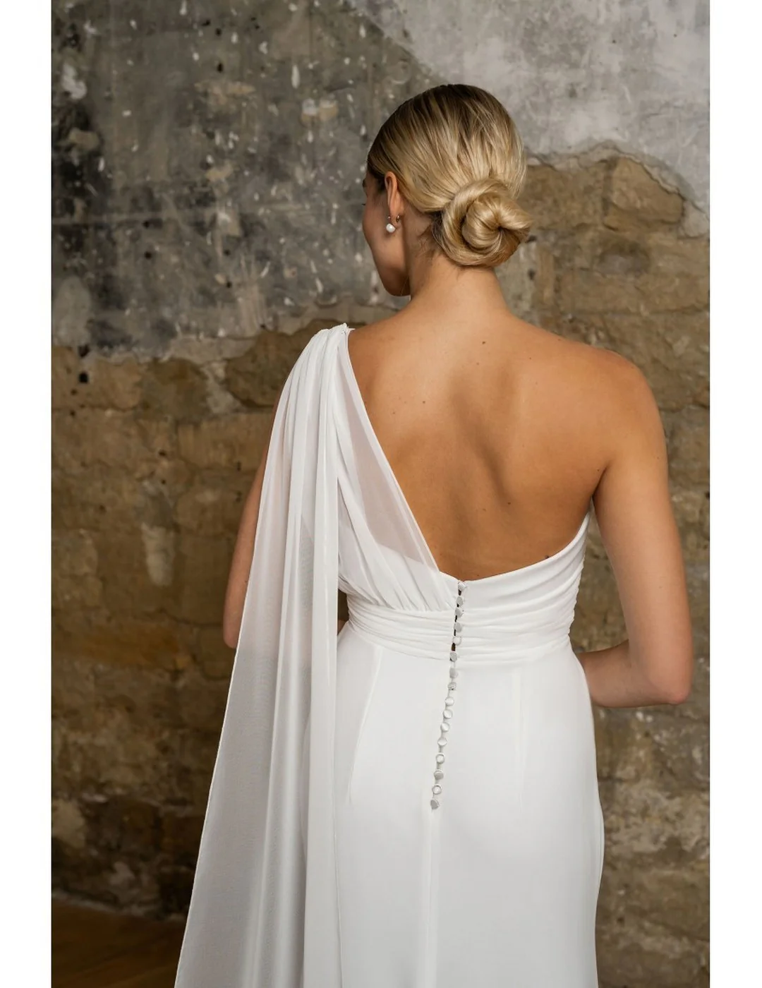 Robe De Mariée Ruby - Blanc Soie - Image 3