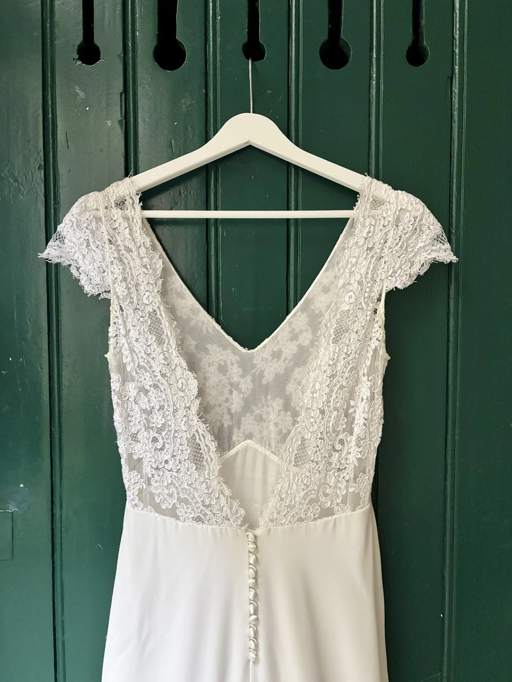 Robe De Mariée Sophie - Blanc Soie - Image 14