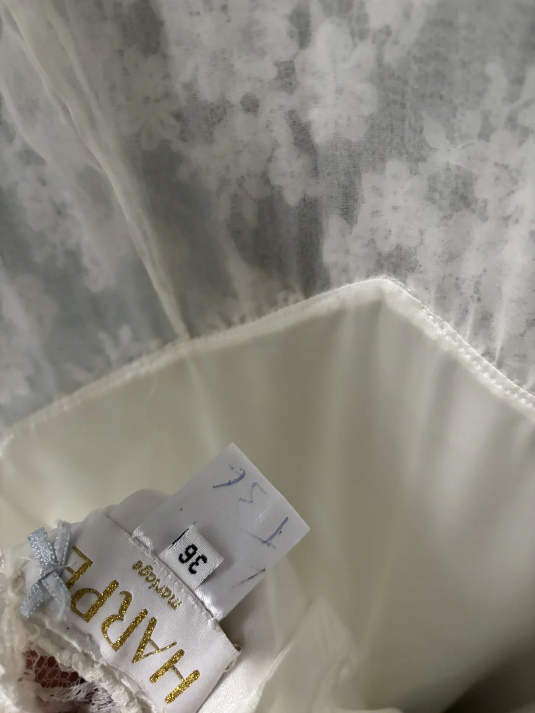 Robe De Mariée Sophie - Blanc Soie - Image 3