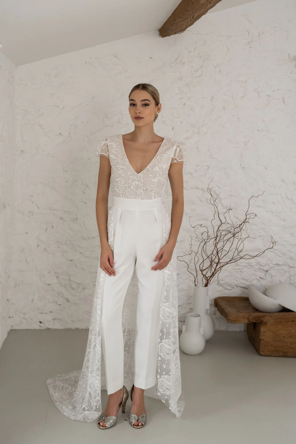 Combinaison Pantalon Ibiza - Écru - Image 2