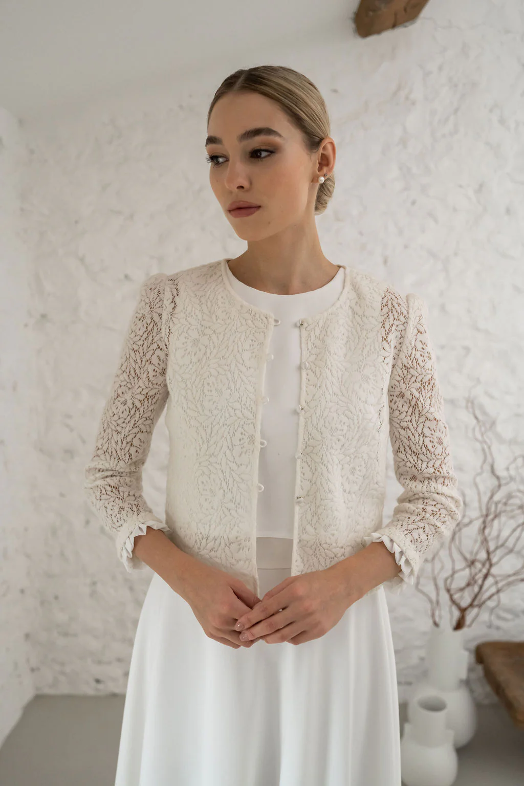 Gilet De La Mariée - Ivoire - Image 2