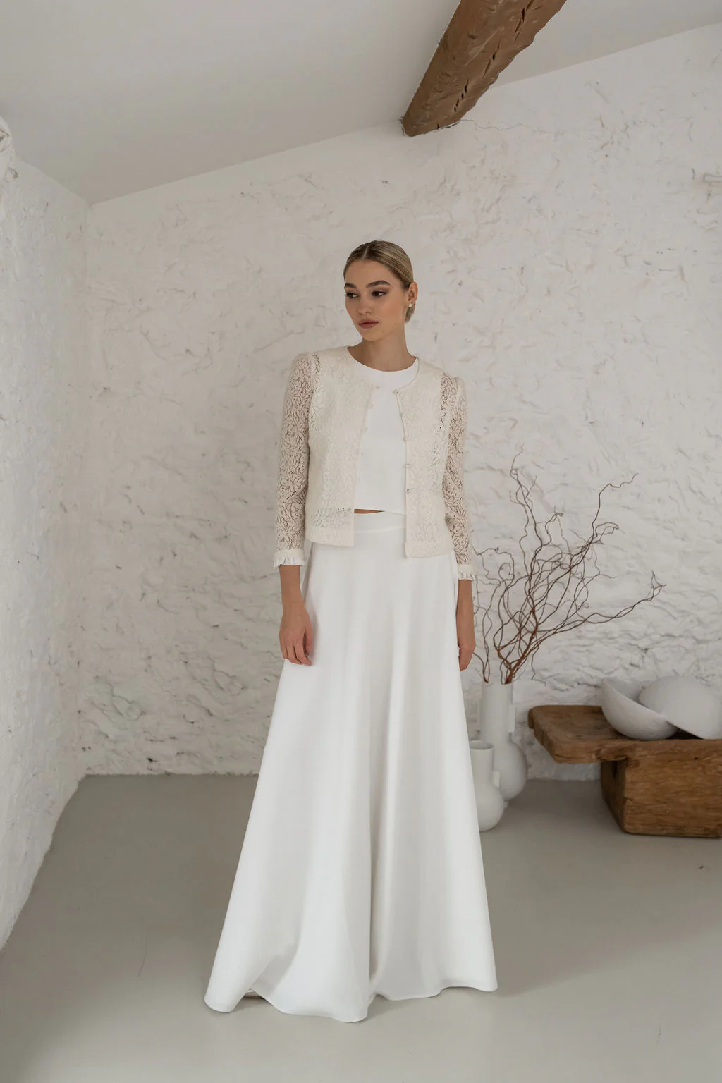 Gilet De La Mariée - Ivoire - Image 3
