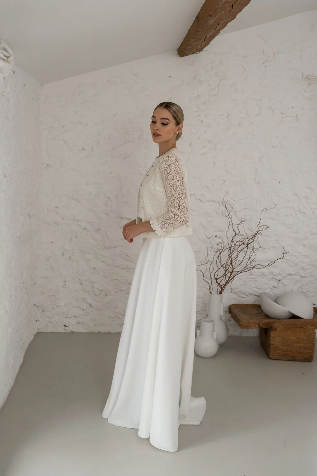 Gilet De La Mariée - Ivoire - Image 4