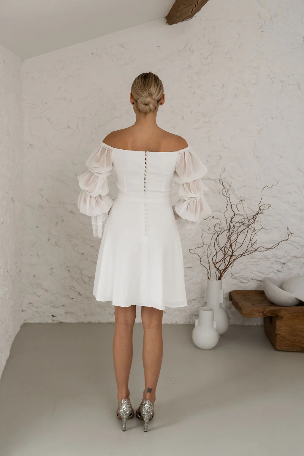 Robe Nina - Écru - Image 12