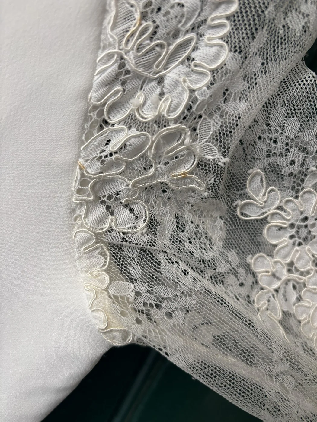 Robe De Mariée Romy Longue - Blanc Soie - Image 10