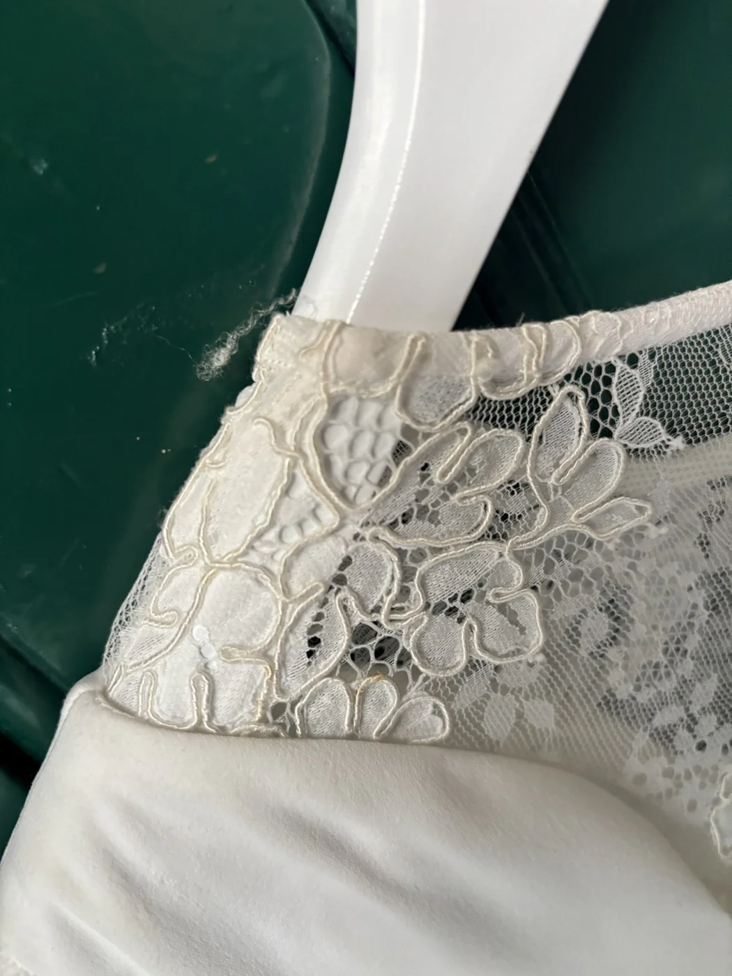 Robe De Mariée Romy Longue - Blanc Soie - Image 9