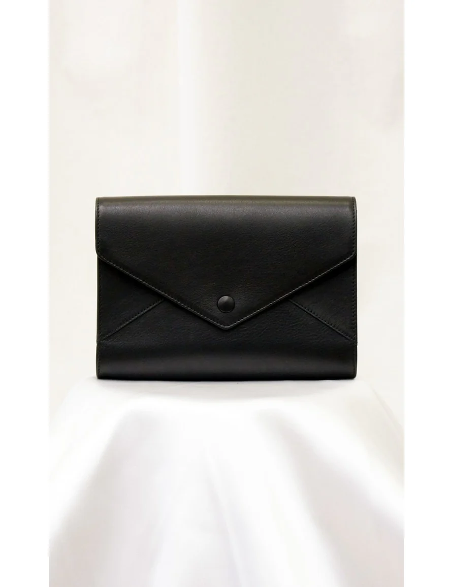 Sac A Main Harpe Noir - Écru - Image 11