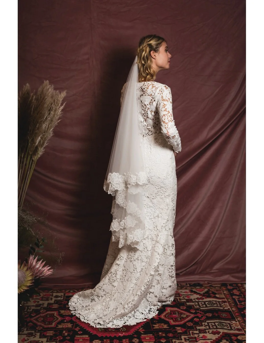 Voile Reine - Blanc Soie - Image 2