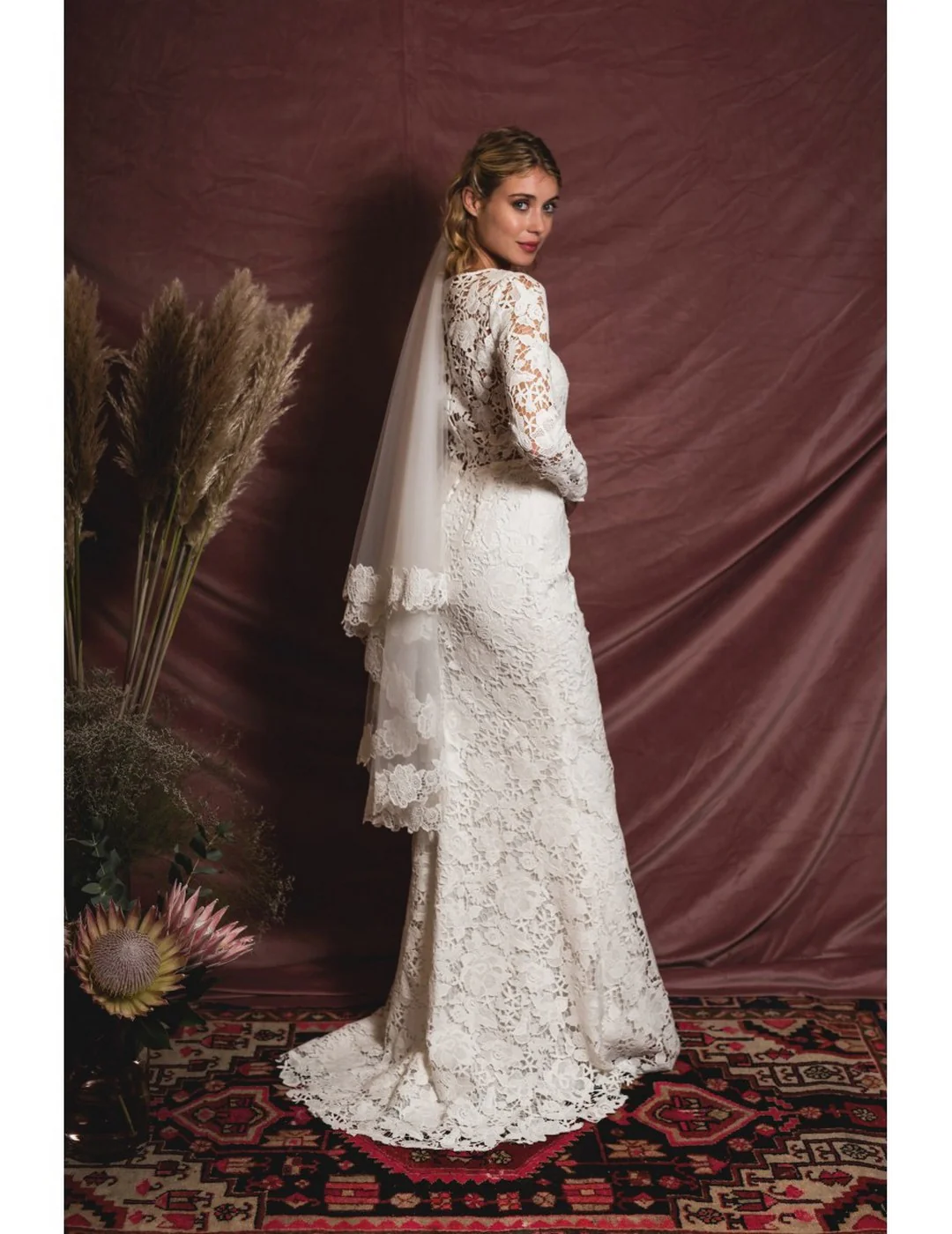 Voile Reine - Blanc Soie - Image 3