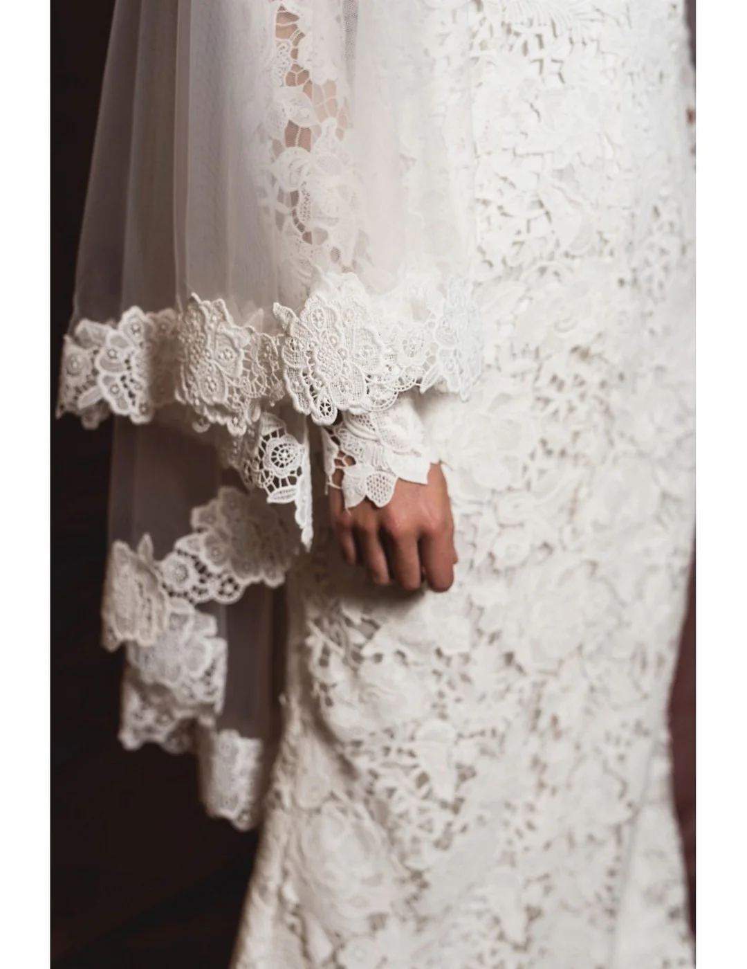 Voile Reine - Blanc Soie - Image 4