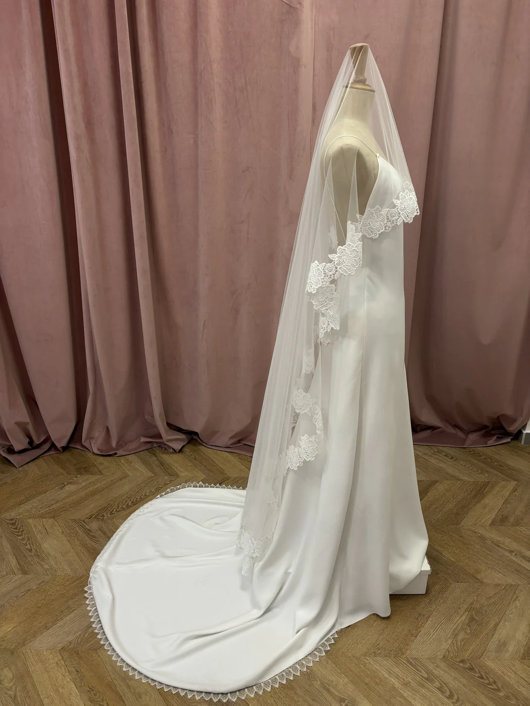 Voile Reine - Blanc Soie - Image 5