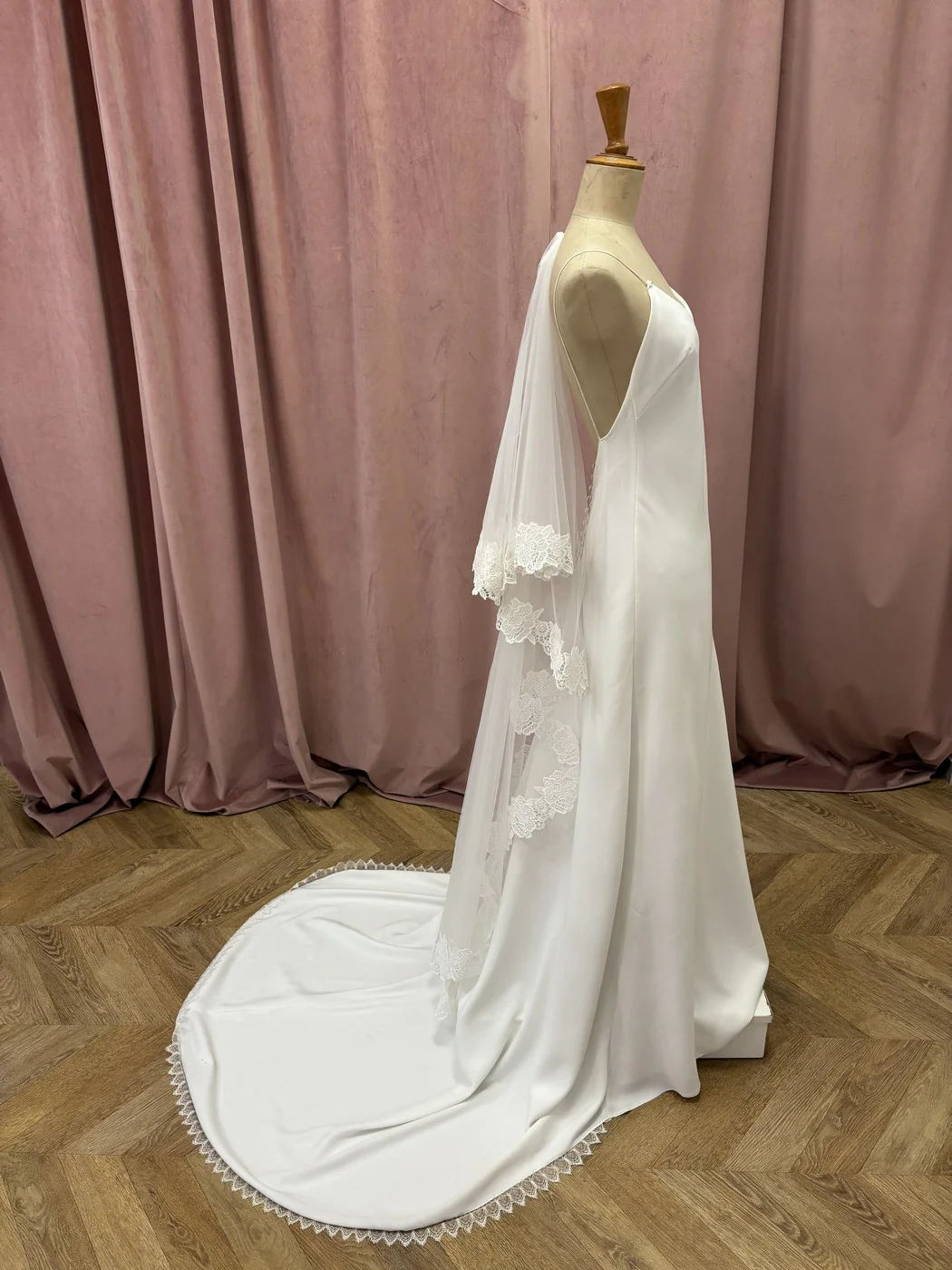 Voile Reine - Blanc Soie - Image 6