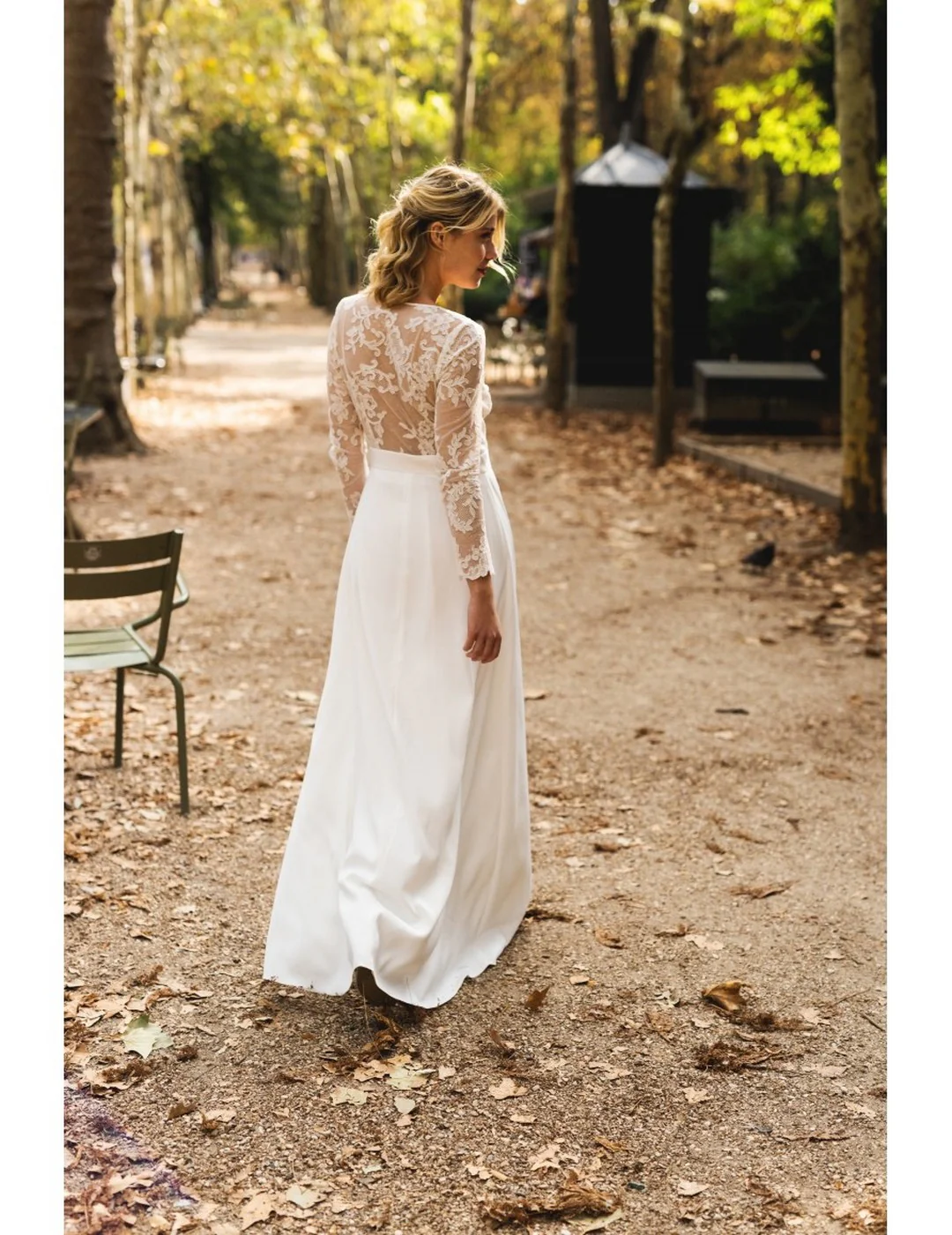 Robe De Mariée Source - Blanc - Image 2