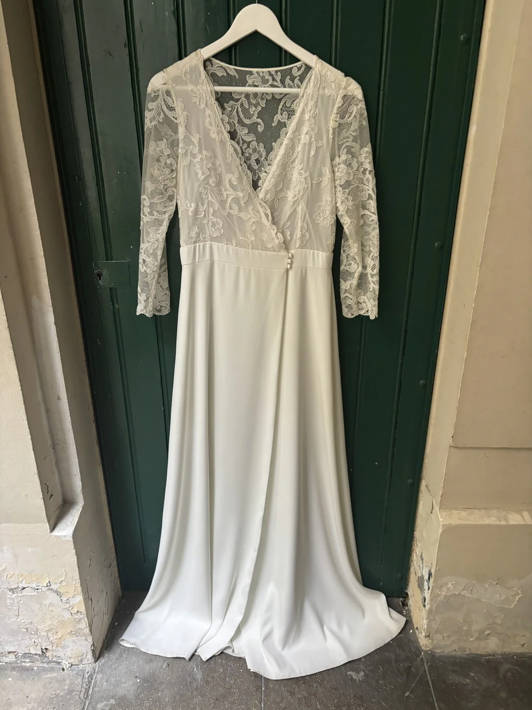 Robe De Mariée Source - Blanc - Image 9