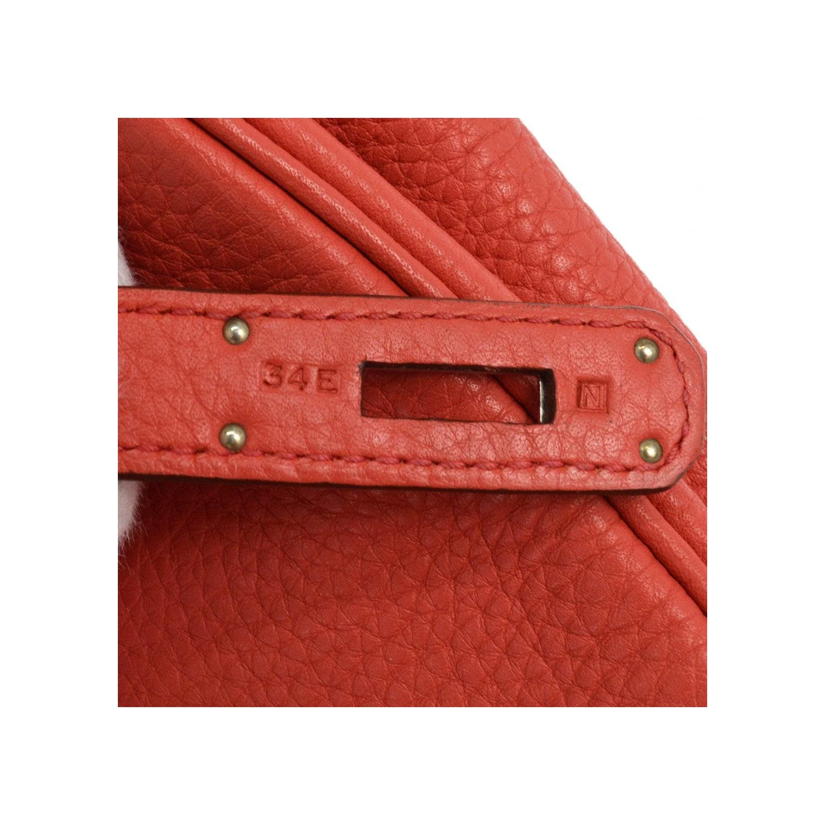 Sac À Main Hermès Birkin - Red - Image 5