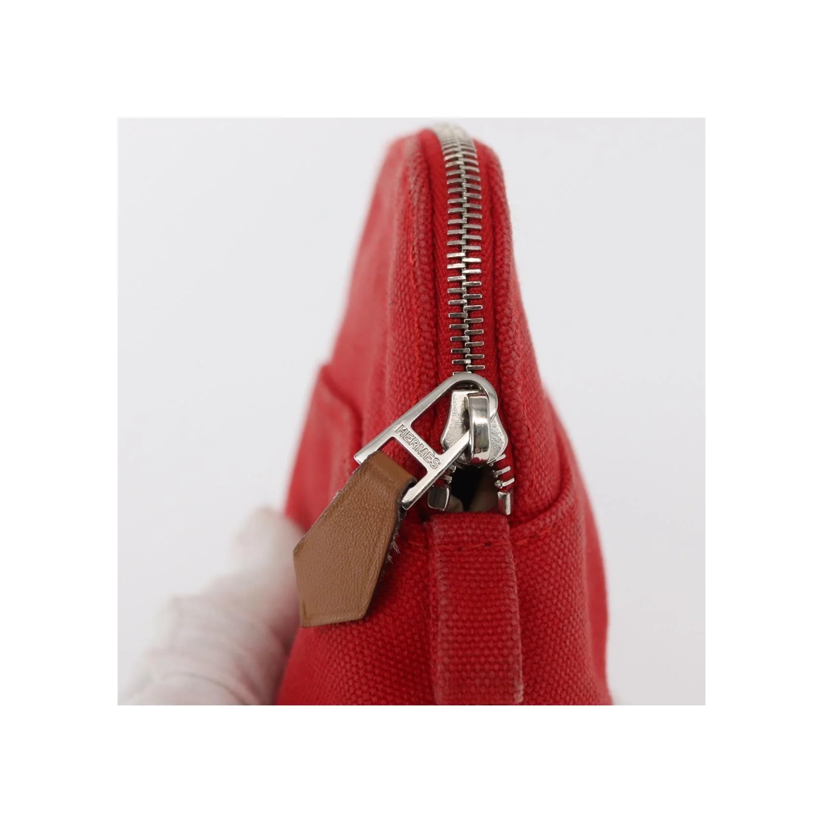 Pochette De Voyage Hermès Bolide - Red - Image 12