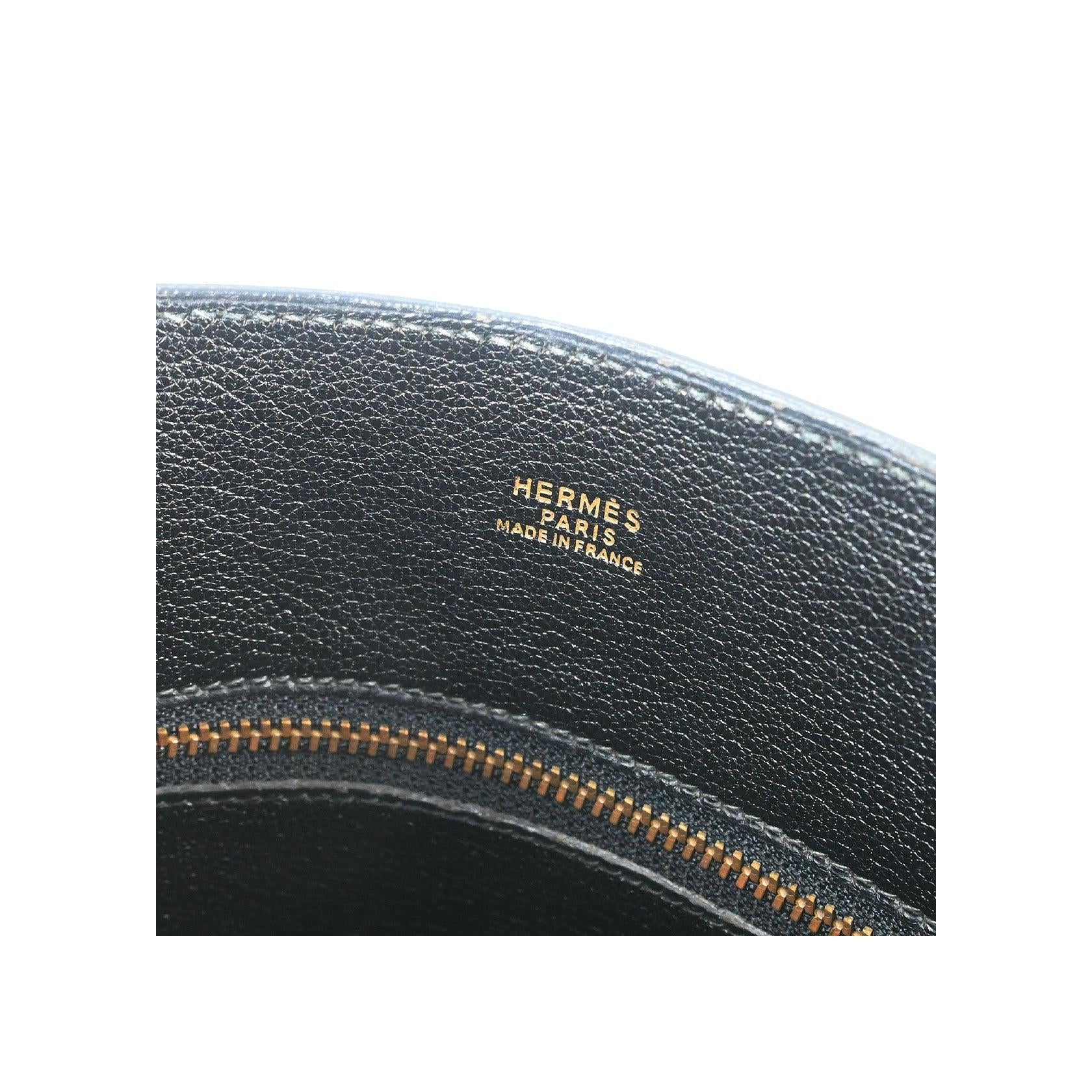 Sac Hermès Cadena - Black - Image 4