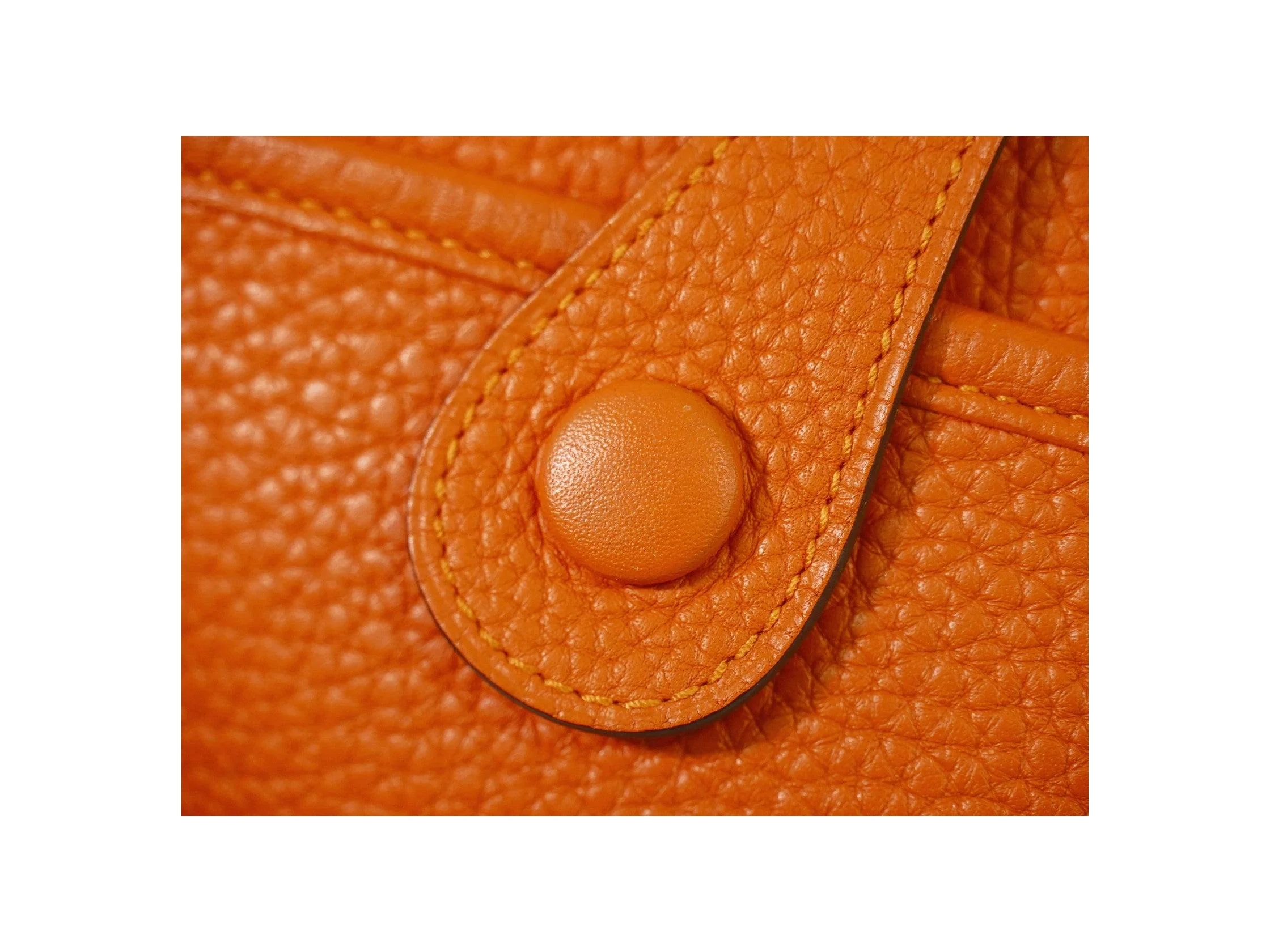 Sac Hermès Evelyne Gen Iii - Orange - Image 17