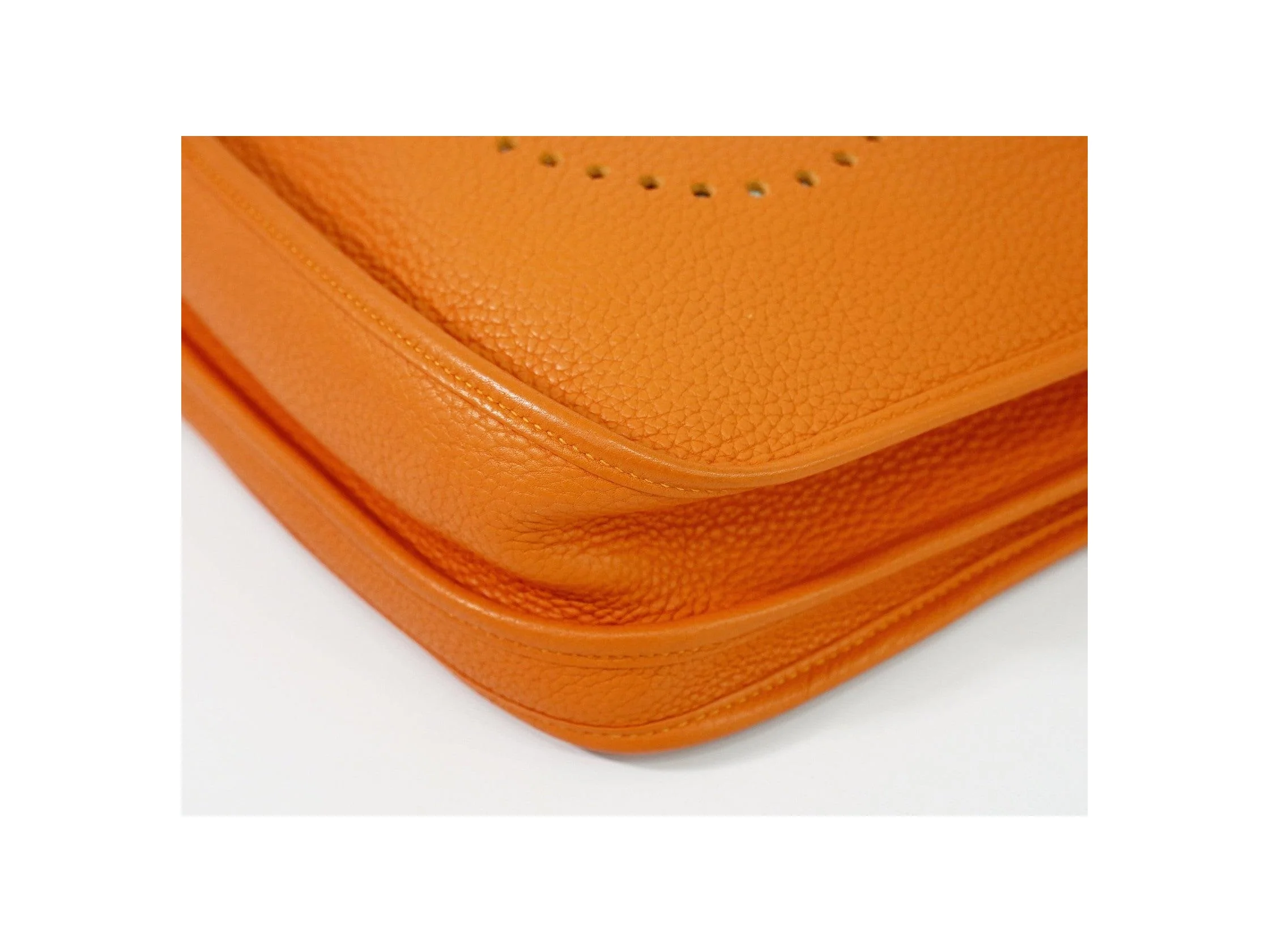 Sac Hermès Evelyne Gen Iii - Orange - Image 8