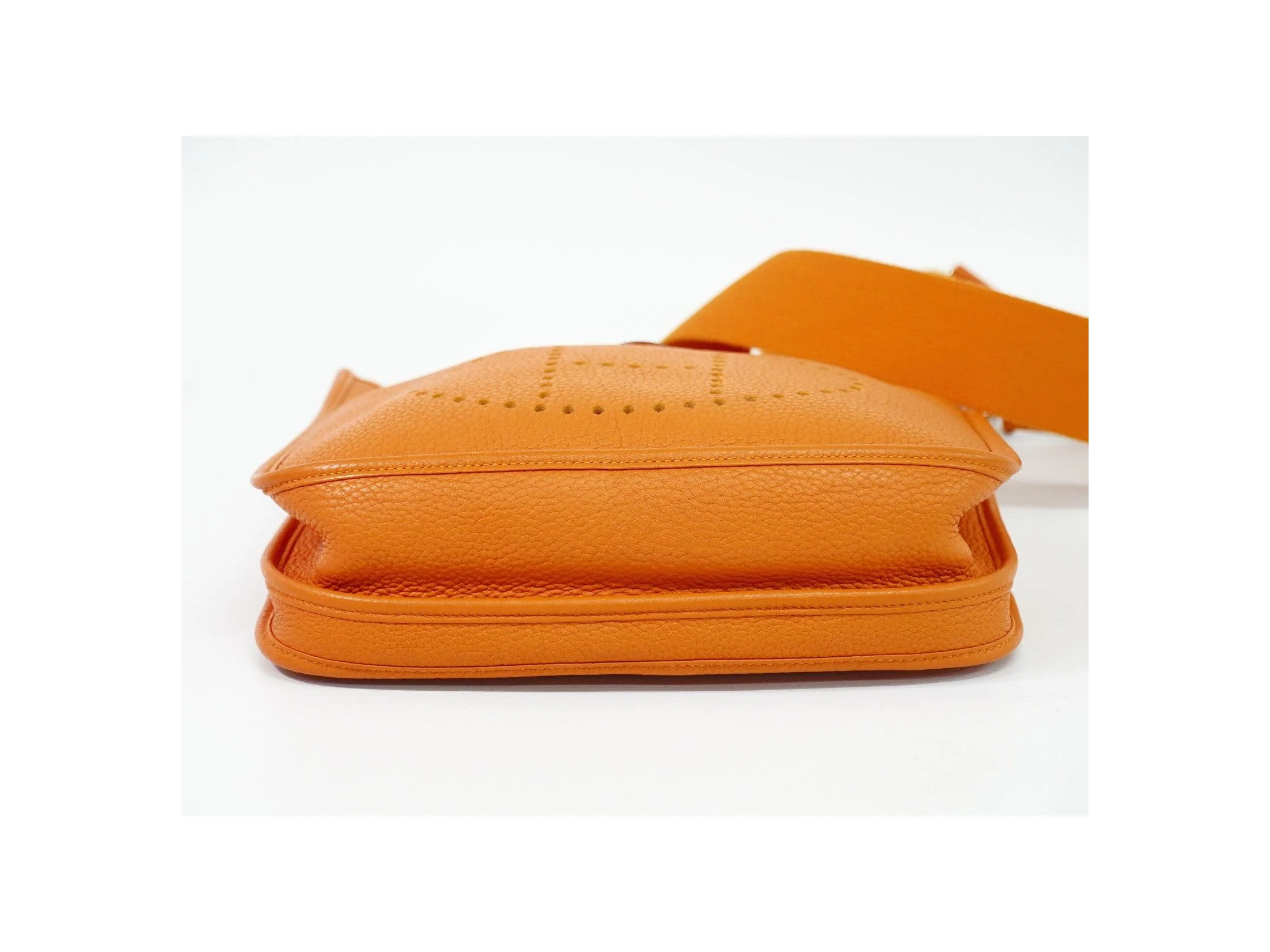 Sac Hermès Evelyne Gen Iii - Orange - Image 9