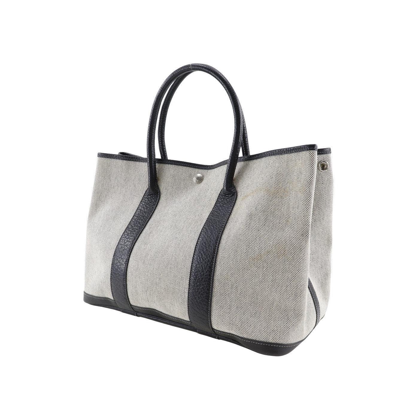 Tote Bag Hermès Garden Party - Gray - Image 2