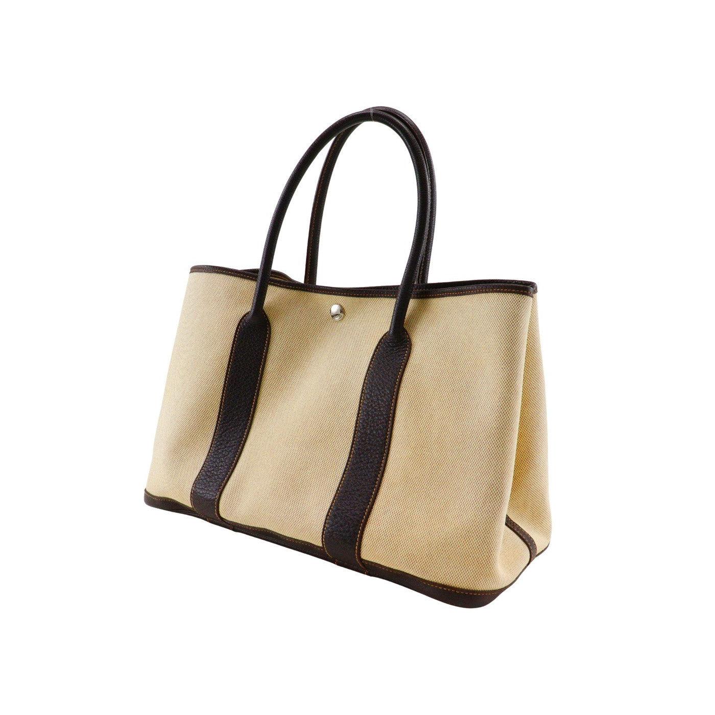 Tote Bag Hermès Garden Party - Brown - Image 2