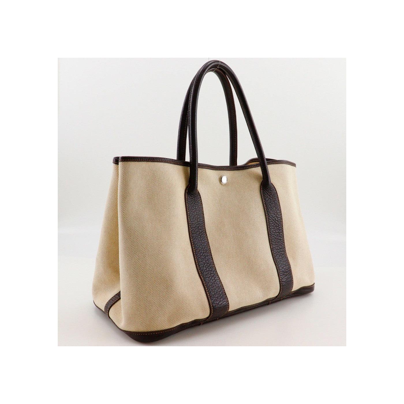 Tote Bag Hermès Garden Party - Brown - Image 3