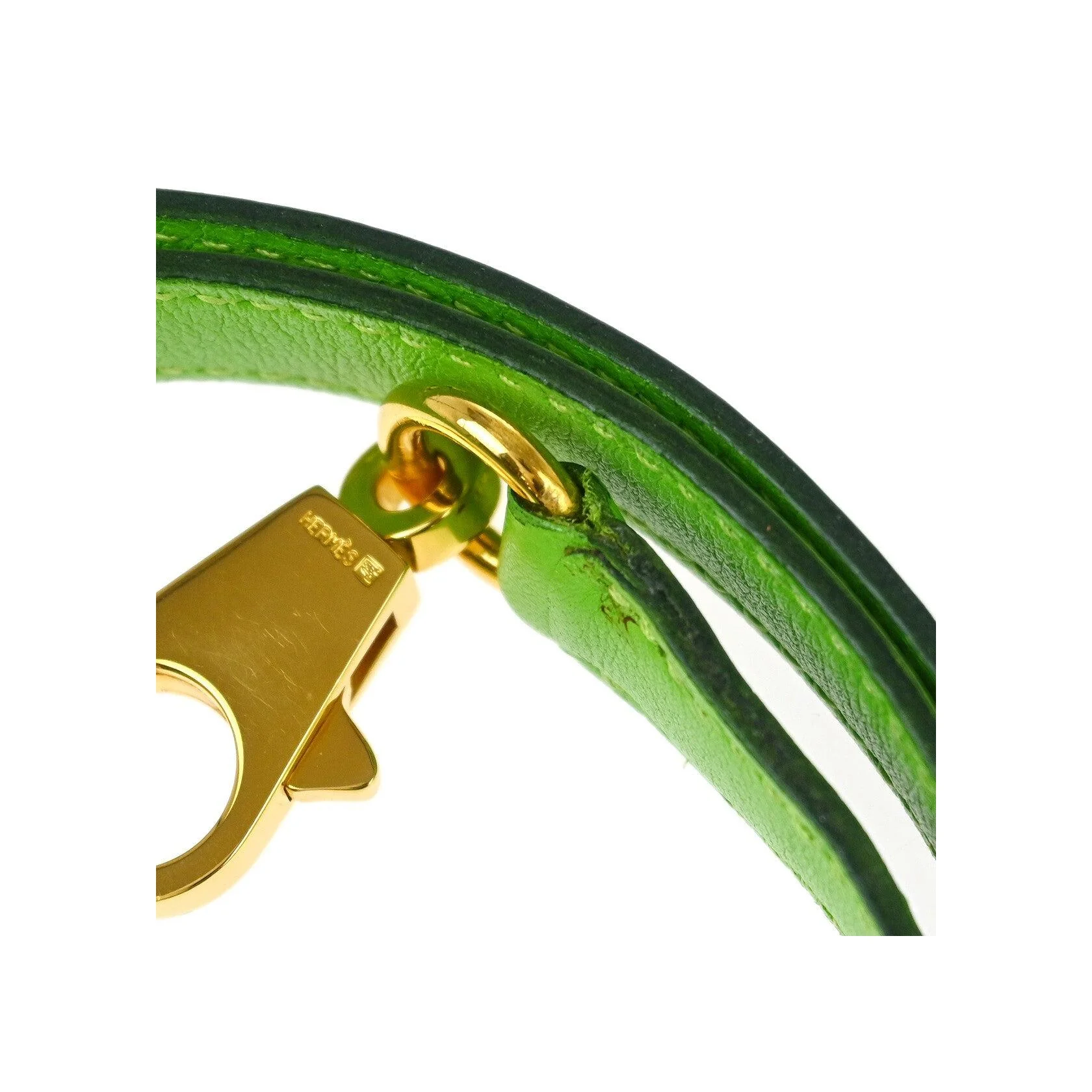 Bandoulière Hermès Kelly - Green - Image 3
