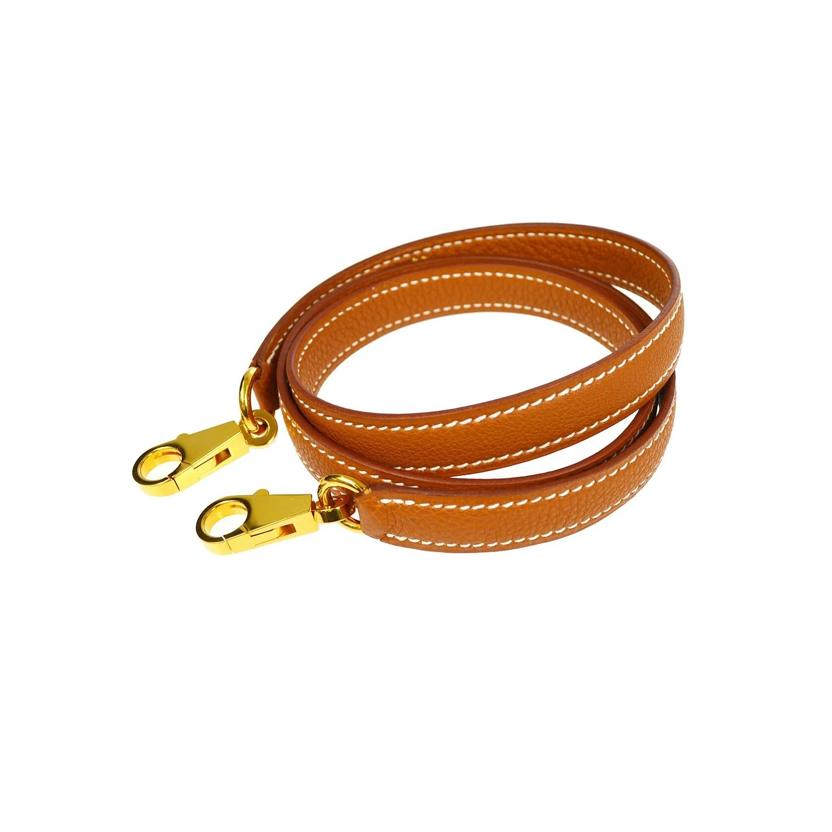 Bandoulière Hermès Kelly - Gold - Image 2
