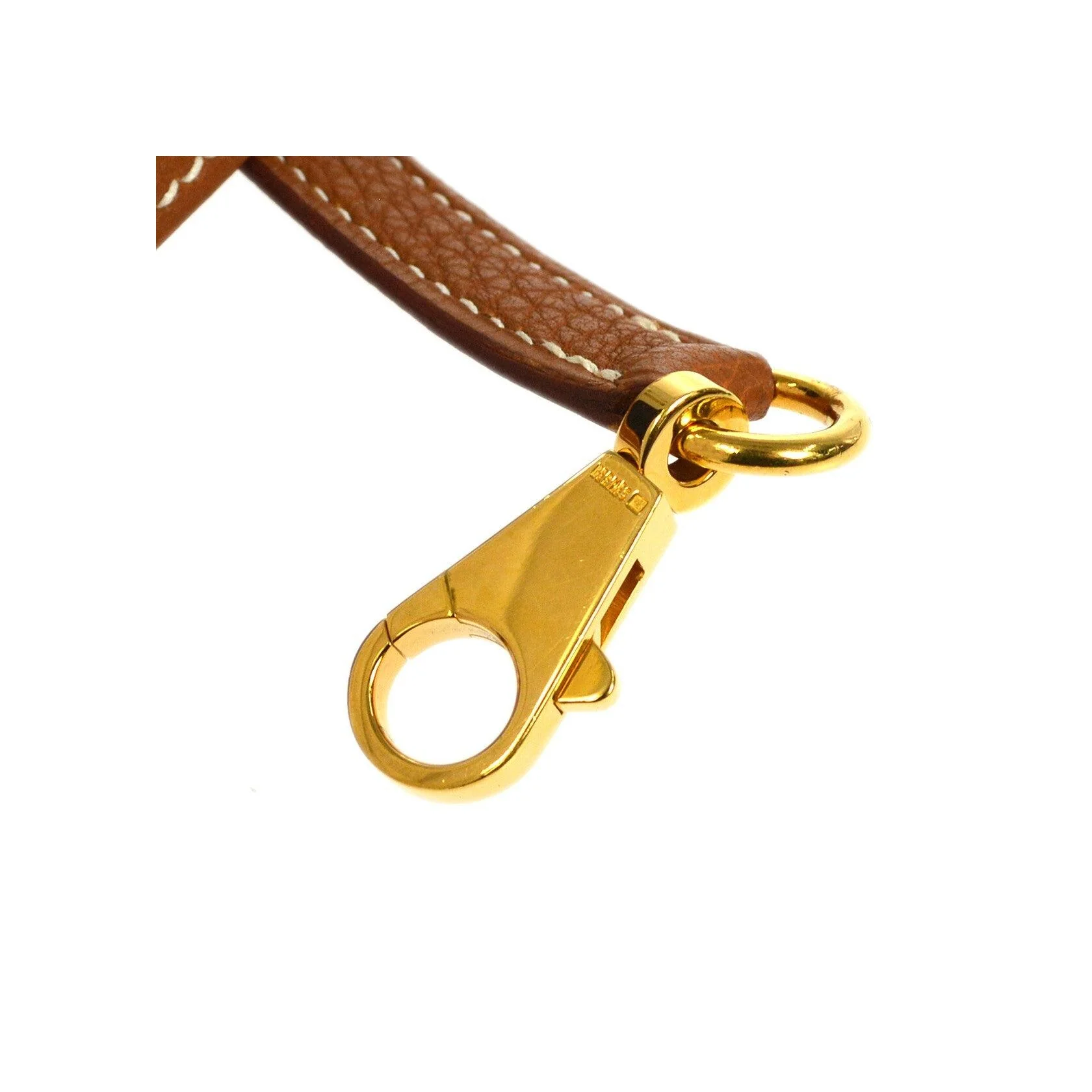 Bandoulière Hermès Kelly - Gold - Image 4