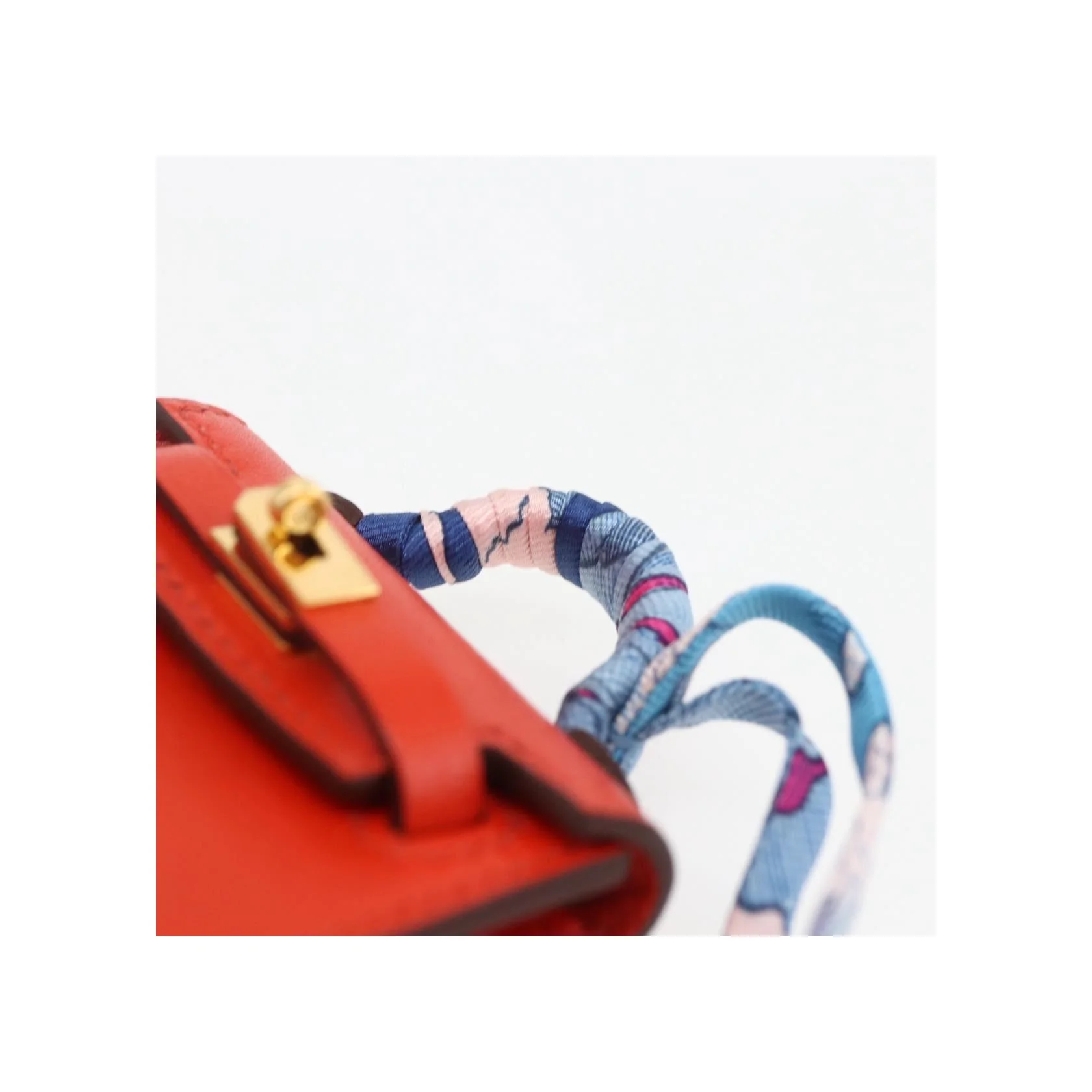 Breloque Hermès Kelly Twilly - Orange - Image 16