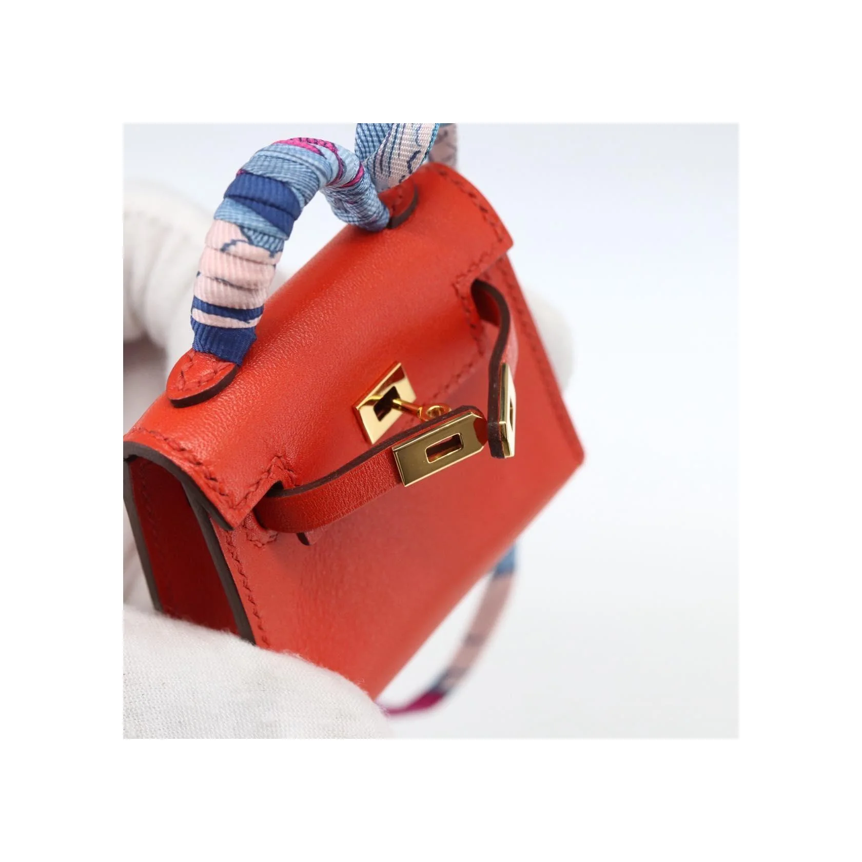 Breloque Hermès Kelly Twilly - Orange - Image 19