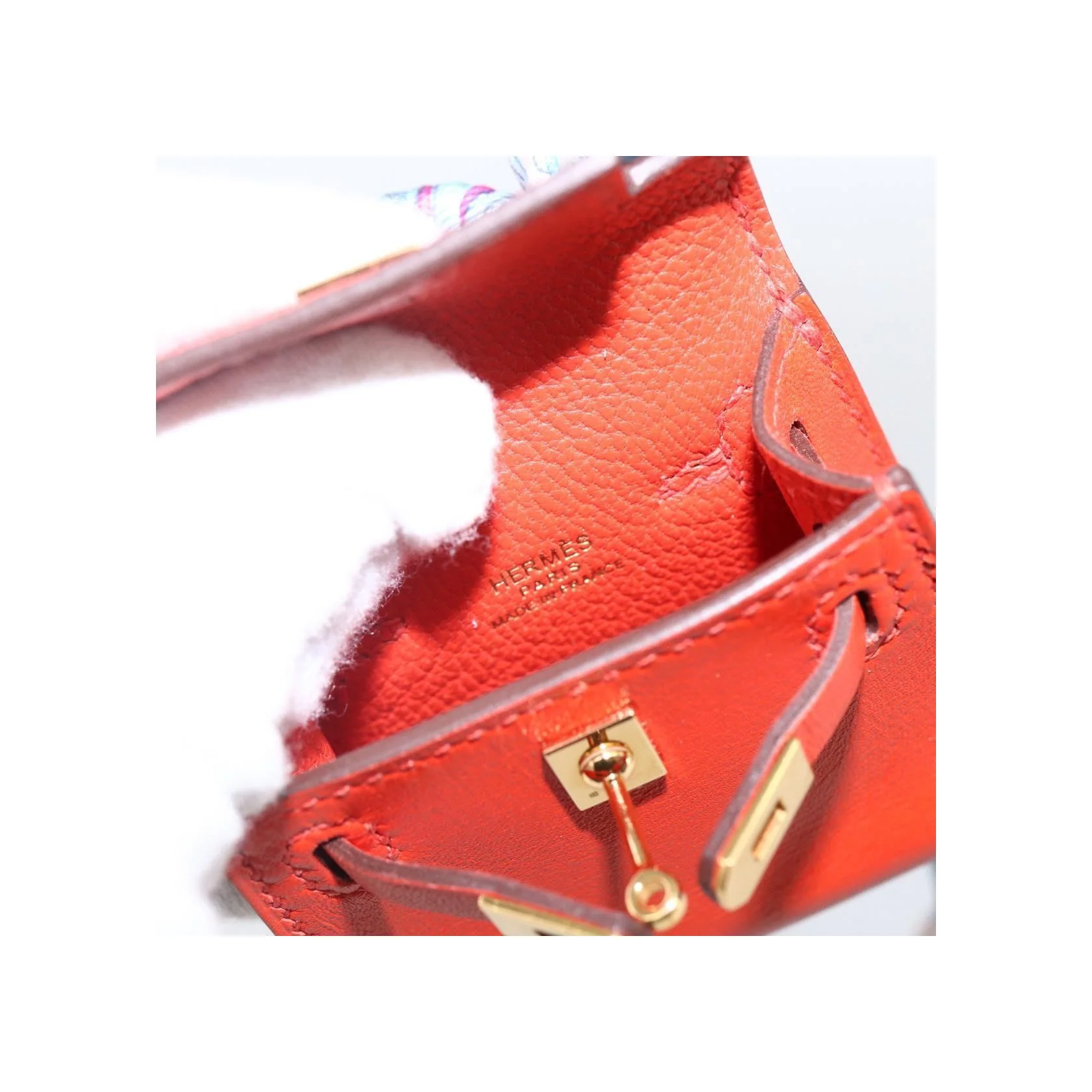 Breloque Hermès Kelly Twilly - Orange - Image 6